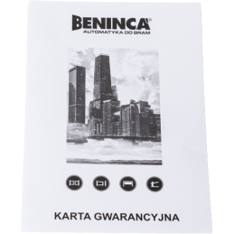 Zestaw Beninca KBULL624SW.PM 24V do 600kg bram przesuwnych