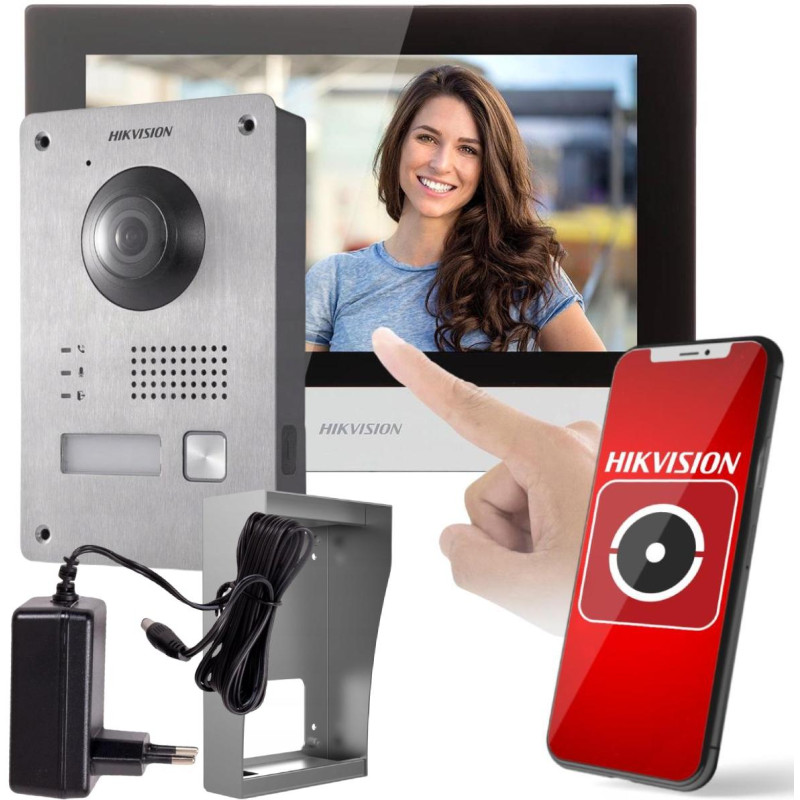 ZESTAW WIDEODOMOFONOWY HIKVISION DS-KIS703Y-P ZESTAW WIDEODOMOFONOWY HIKVISION DS-KIS703Y-P