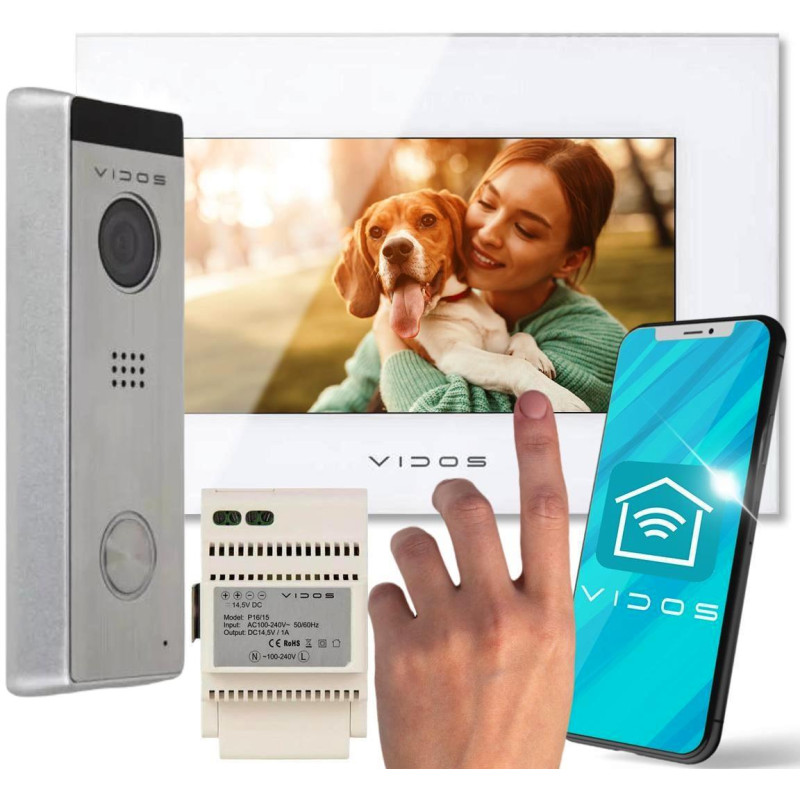 WIDEODOMOFON VIDOS X M10W-X/S10 WIDEODOMOFON VIDOS X M10W-X/S10