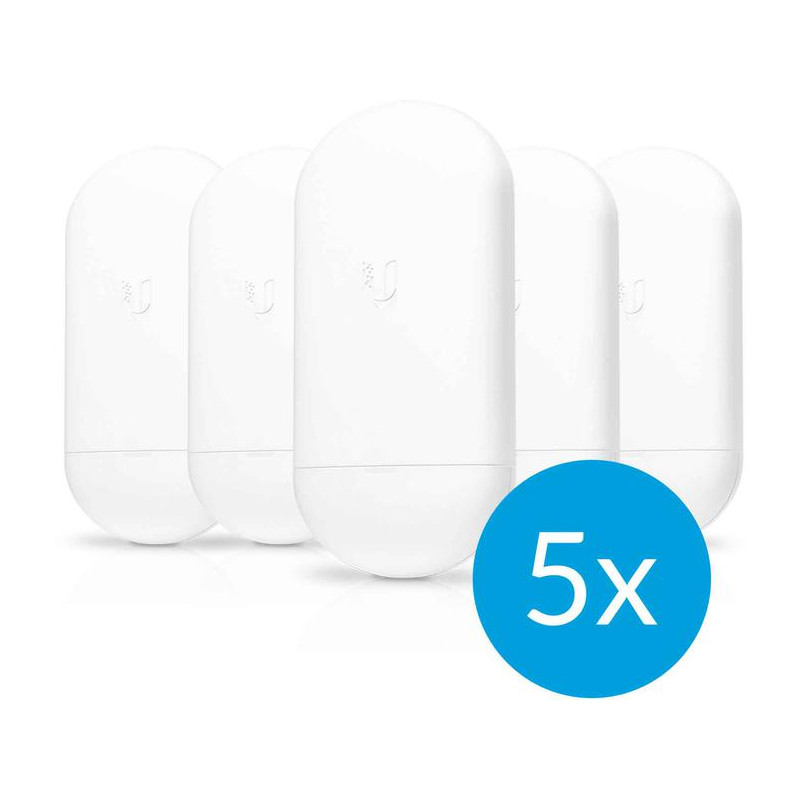 UBIQUITI LOCO 5AC NS-5ACL-5
(5-PACK) UBIQUITI LOCO 5AC NS-5ACL-5
(5-PACK)