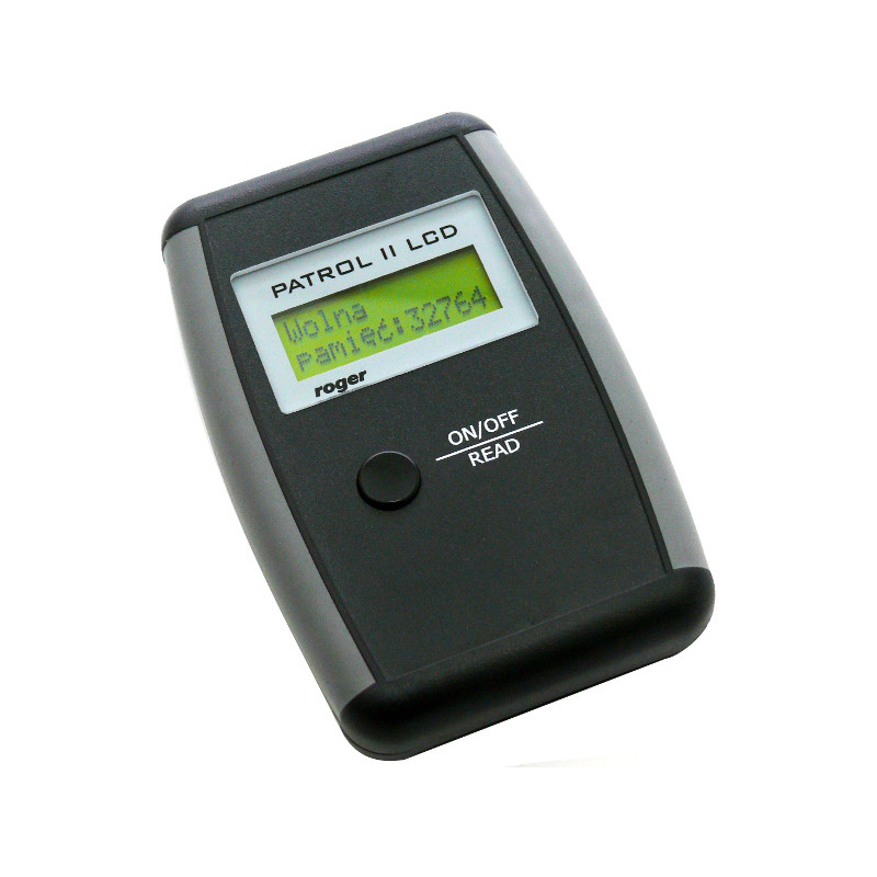 Rejestrator pracy wartowników ROGER PATROL II LCD Rejestrator pracy wartowników ROGER PATROL II LCD