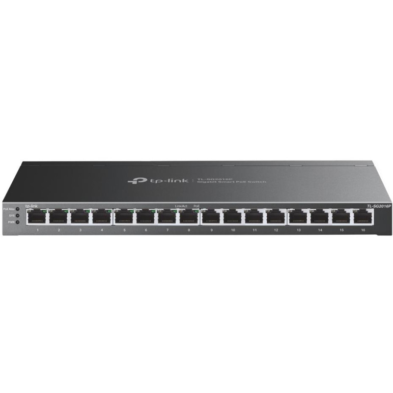 SWITCH TP-LINK TL-SG2016P (8xPoE+) SWITCH TP-LINK TL-SG2016P (8xPoE+)