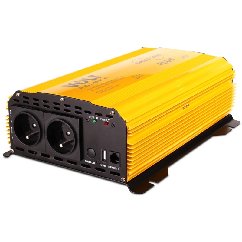 PRZETWORNICA VOLT POLSKA SINUS PLUS 3000 24V / 230V 1500/3000W PRZETWORNICA VOLT POLSKA SINUS PLUS 3000 24V / 230V 1500/3000W