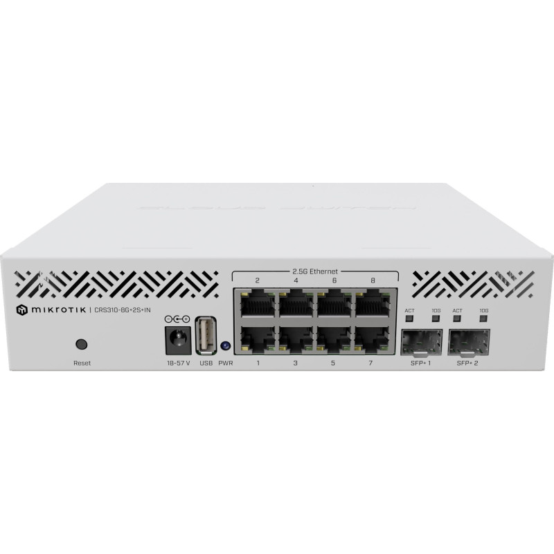 MIKROTIK ROUTERBOARD CRS310-8G+2S+IN MIKROTIK ROUTERBOARD CRS310-8G+2S+IN