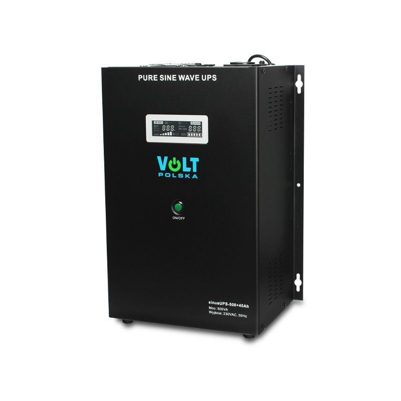 Przetwornica VOLT POLSKA SinusUPS-500 40AH 12V 300/500W Przetwornica VOLT POLSKA SinusUPS-500 40AH 12V 300/500W