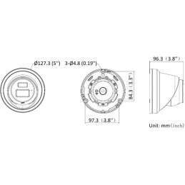 KAMERA IP HIKVISION DS-2CD2383G2-LI2U(2.8mm)(BLACK)