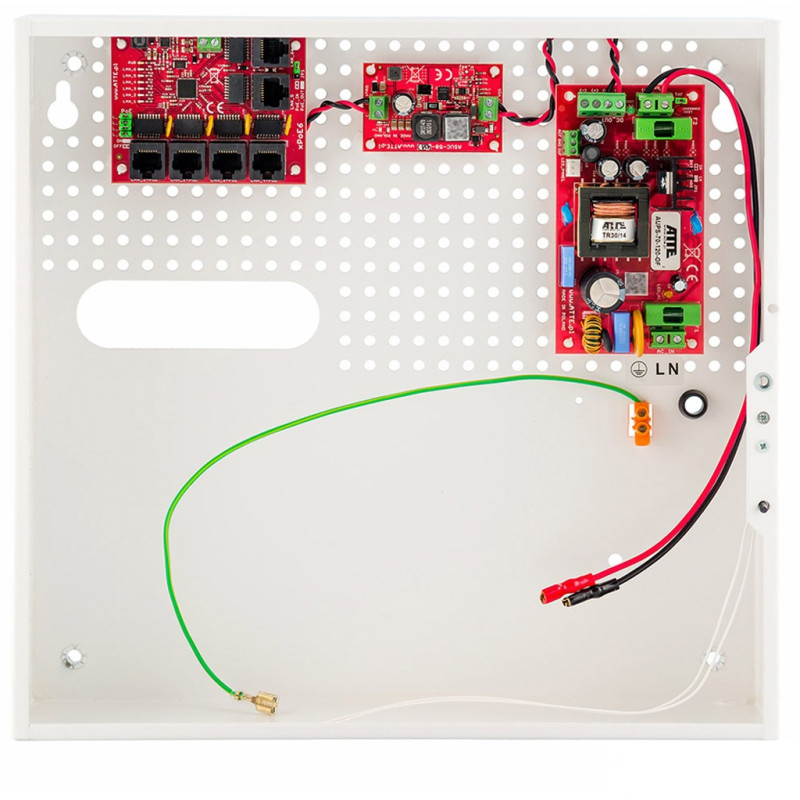 SWITCH POE 5-PORTOWY Z ZASILANIEM BUFOROWYM ATTE IPUPS-5-11-F SWITCH POE 5-PORTOWY Z ZASILANIEM BUFOROWYM ATTE IPUPS-5-11-F