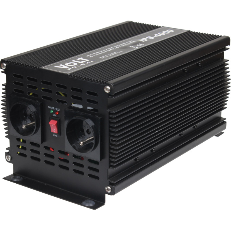 PRZETWORNICA VOLT POLSKA IPS-4000 12V / 230V 2000/4000 W PRZETWORNICA VOLT POLSKA IPS-4000 12V / 230V 2000/4000 W
