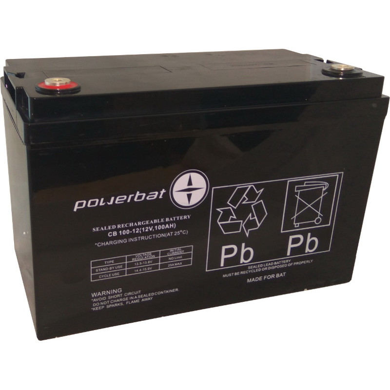 Akumulator PowerBat AGM 100Ah Akumulator PowerBat AGM 100Ah