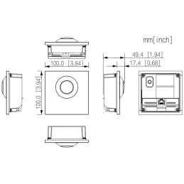 Moduł kamery Dahua VTO4202F-P-S3