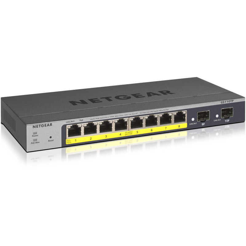 SWITCH NETGEAR GS110TP-300EUS SWITCH NETGEAR GS110TP-300EUS