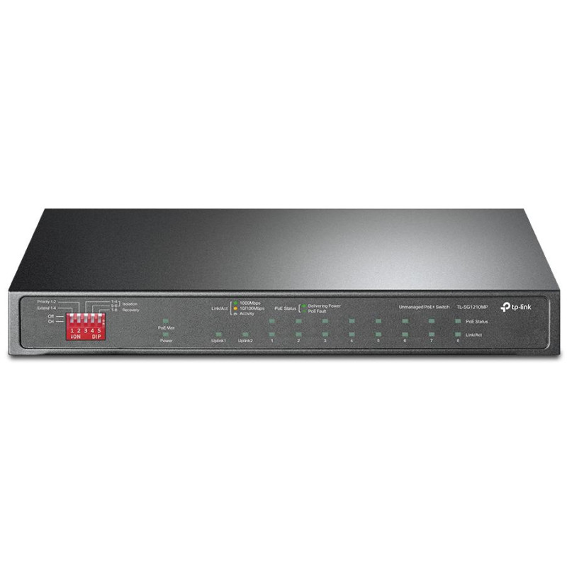 SWITCH TP-LINK TL-SG1210MP SWITCH TP-LINK TL-SG1210MP