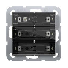 GIRA czujnik przyciskowy 4 Komfort 3x KNX System 55 504300