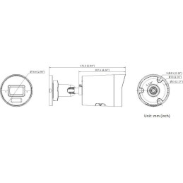 KAMERA IP HIKVISION DS-2CD2063G2-LI2U(2.8mm)(BLACK)