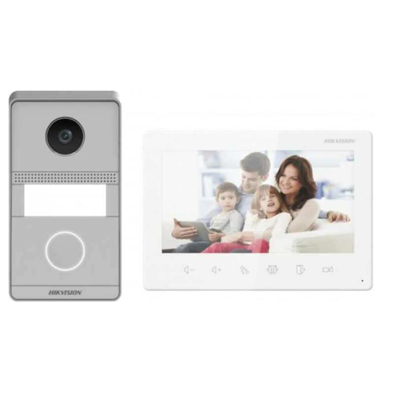 ZESTAW WIDEODOMOFONOWY HIKVISION DS-KIS101-P (Flush) ZESTAW WIDEODOMOFONOWY HIKVISION DS-KIS101-P (Flush)