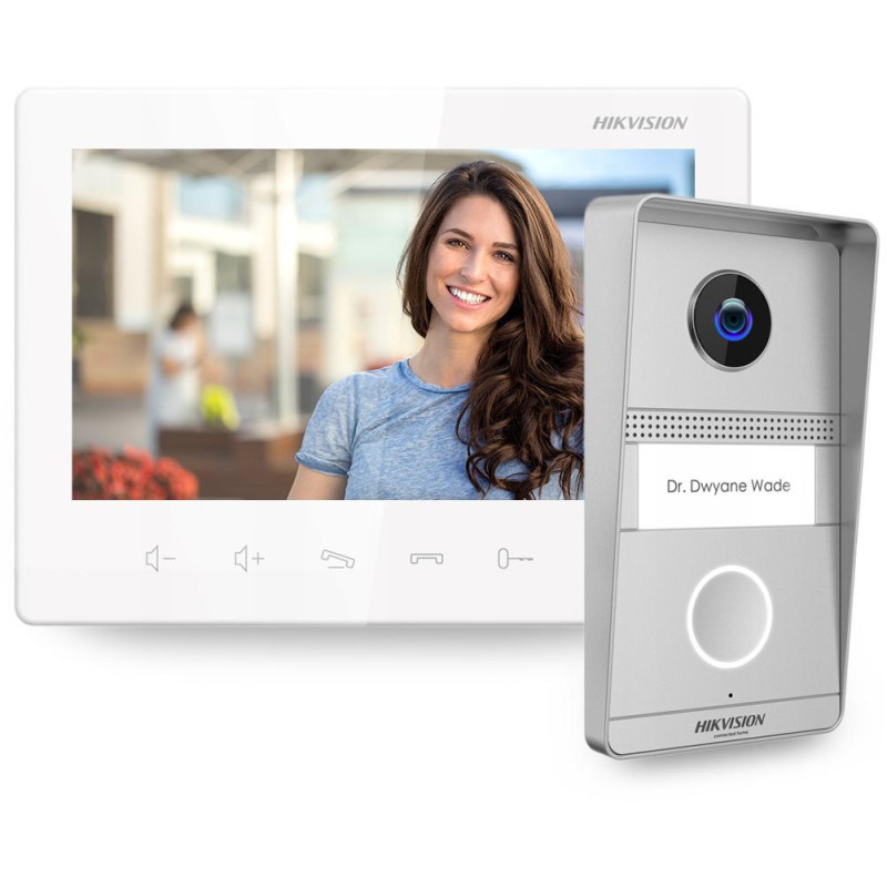 WIDEODOMOFON HIKVISION DS-KIS101-P/Surface 2-ŻYŁOWY WIDEODOMOFON HIKVISION DS-KIS101-P/Surface 2-ŻYŁOWY