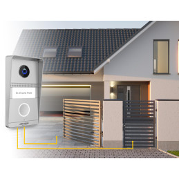 WIDEODOMOFON HIKVISION DS-KIS101-P/Surface 2-ŻYŁOWY