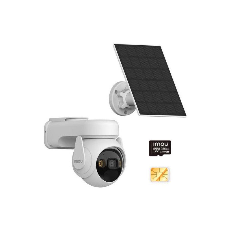 Kamera IP Imou Cell PT 4G kit 3MP bateryjna z panelem solarnym i kartą SIM Kamera IP Imou Cell PT 4G kit 3MP bateryjna z panelem solarnym i kartą SIM