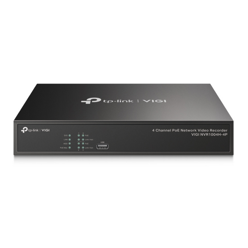 REJESTRATOR TP-LINK VIGI NVR1004H-4P REJESTRATOR TP-LINK VIGI NVR1004H-4P
