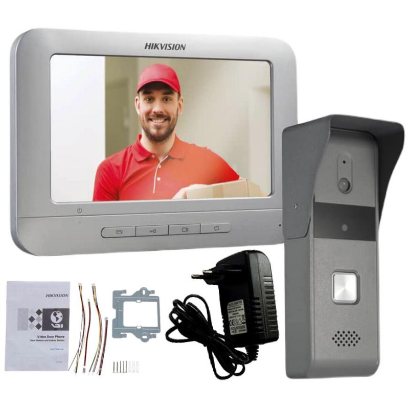 ZESTAW WIDEODOMOFONOWY HIKVISION DS-KIS203T ZESTAW WIDEODOMOFONOWY HIKVISION DS-KIS203T