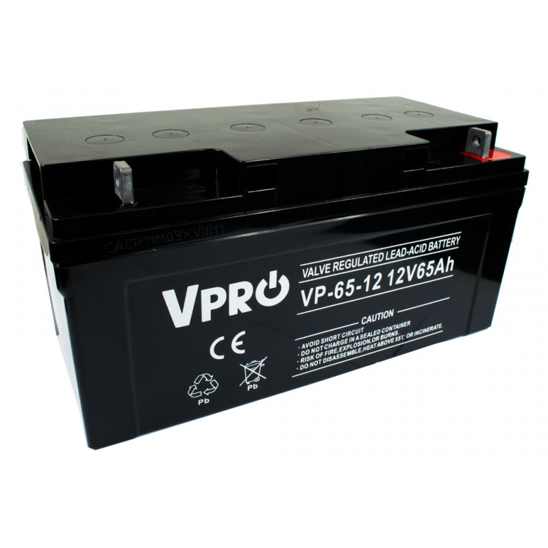 Akumulator VOLT POLSKA AGM VPRO 12V 65Ah Akumulator VOLT POLSKA AGM VPRO 12V 65Ah