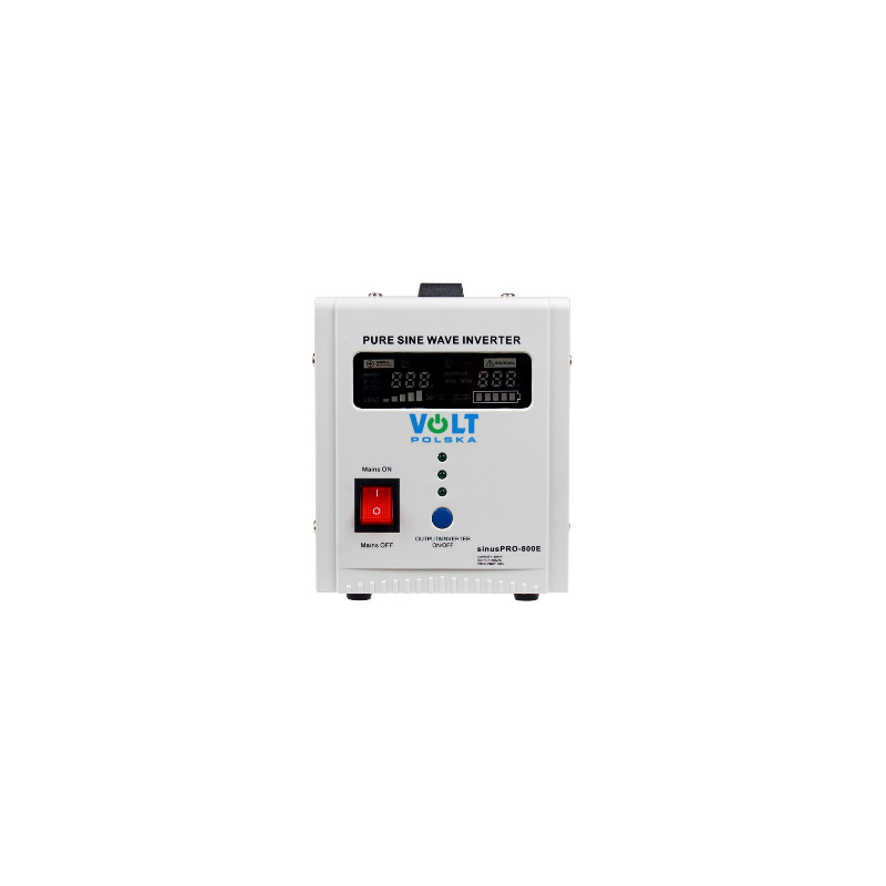 PRZETWORNICA VOLT POLSKA SINUSPRO-800E 12V 500/800W PRZETWORNICA VOLT POLSKA SINUSPRO-800E 12V 500/800W