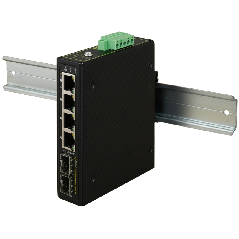 Switch przemysłowy ISFG64 PULSAR (4xPoE, 2xSFP) Switch przemysłowy ISFG64 PULSAR (4xPoE, 2xSFP)