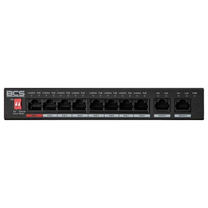 Switch PoE BCS LINE BCS-L-SP0802G(2) Switch PoE BCS LINE BCS-L-SP0802G(2)