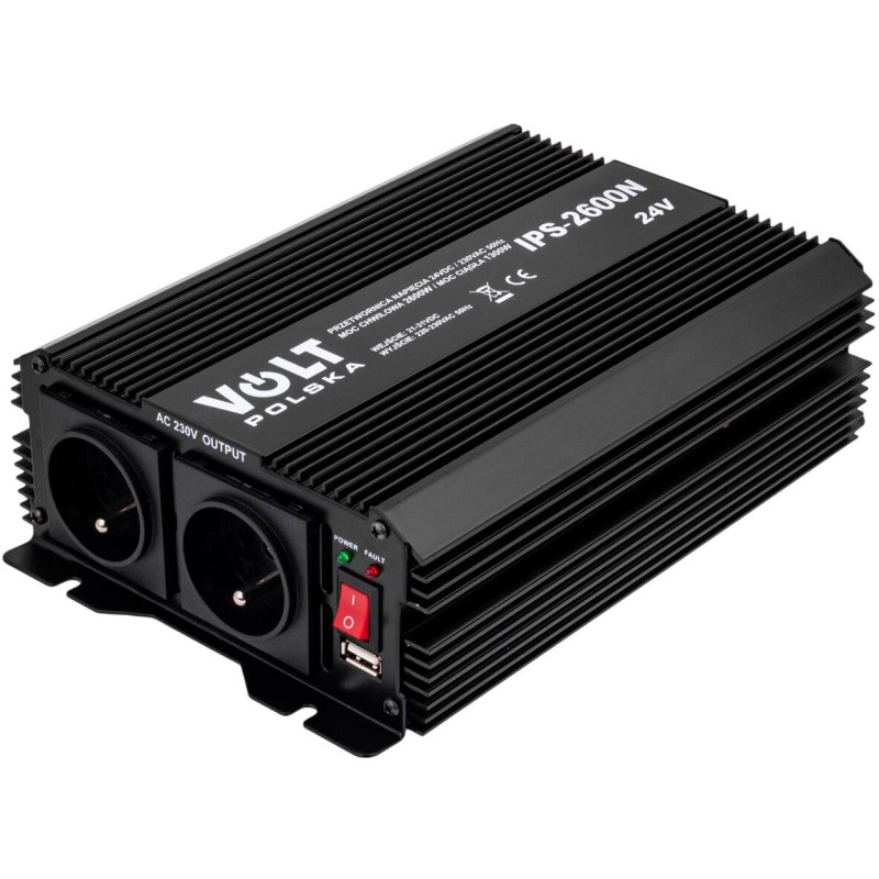 PRZETWORNICA VOLT POLSKA IPS 1300/2600 24V PRZETWORNICA VOLT POLSKA IPS 1300/2600 24V