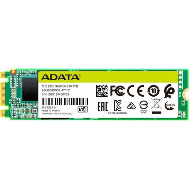 Dysk SSD Adata SU650 Ultimate 1TB M.2 2280 TLC 3D SATA Dysk SSD Adata SU650 Ultimate 1TB M.2 2280 TLC 3D SATA