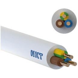 Przewód NKT YDY 3x1,5 żo 450/750V /100m