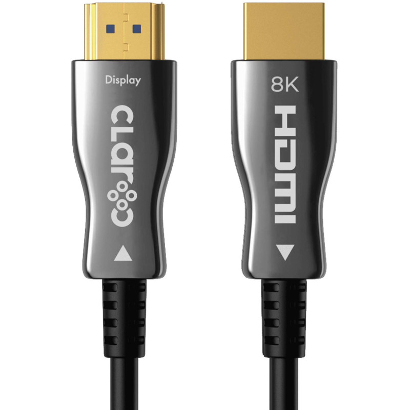 Kabel HDMI Claroc optyczny HDMI 2.1 AOC 8K 120Hz 40m Kabel HDMI Claroc optyczny HDMI 2.1 AOC 8K 120Hz 40m