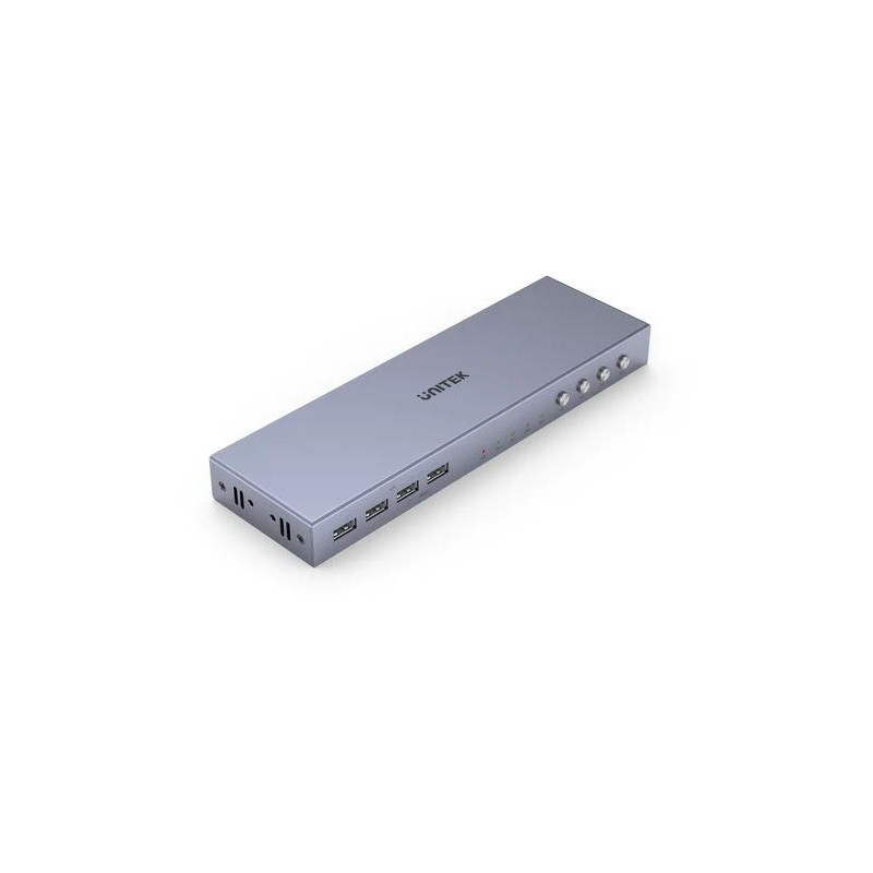 Unitek V306A Przełącznik KVM 4K HDMI 2.0 4-in 1-out +USB Unitek V306A Przełącznik KVM 4K HDMI 2.0 4-in 1-out +USB