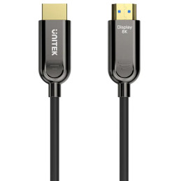Unitek Kabel optyczny HDMI 2.1 AOC 8K 120Hz 30m