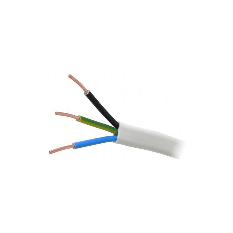 Przewód elektryczny drut płaski YDYp 450/750V 3x1,5mm2 100m MERCOR Przewód elektryczny drut płaski YDYp 450/750V 3x1,5mm2 100m MERCOR