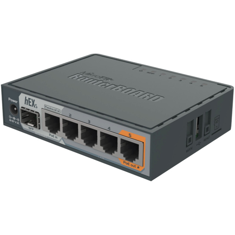 MIKROTIK ROUTERBOARD hEX S (RB760iGS) MIKROTIK ROUTERBOARD hEX S (RB760iGS)