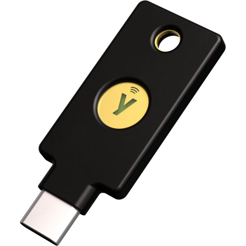 Klucz Sprzętowy Yubico YubiKey 5C NFC U2F FIDO Klucz Sprzętowy Yubico YubiKey 5C NFC U2F FIDO