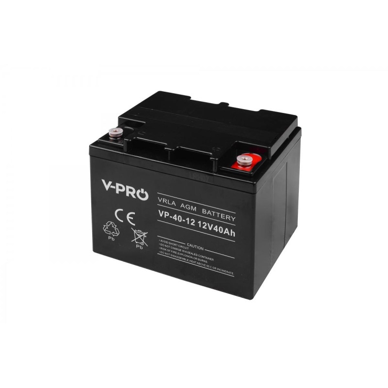 Akumulator VOLT POLSKA AGM VPRO 12V 40Ah Akumulator VOLT POLSKA AGM VPRO 12V 40Ah