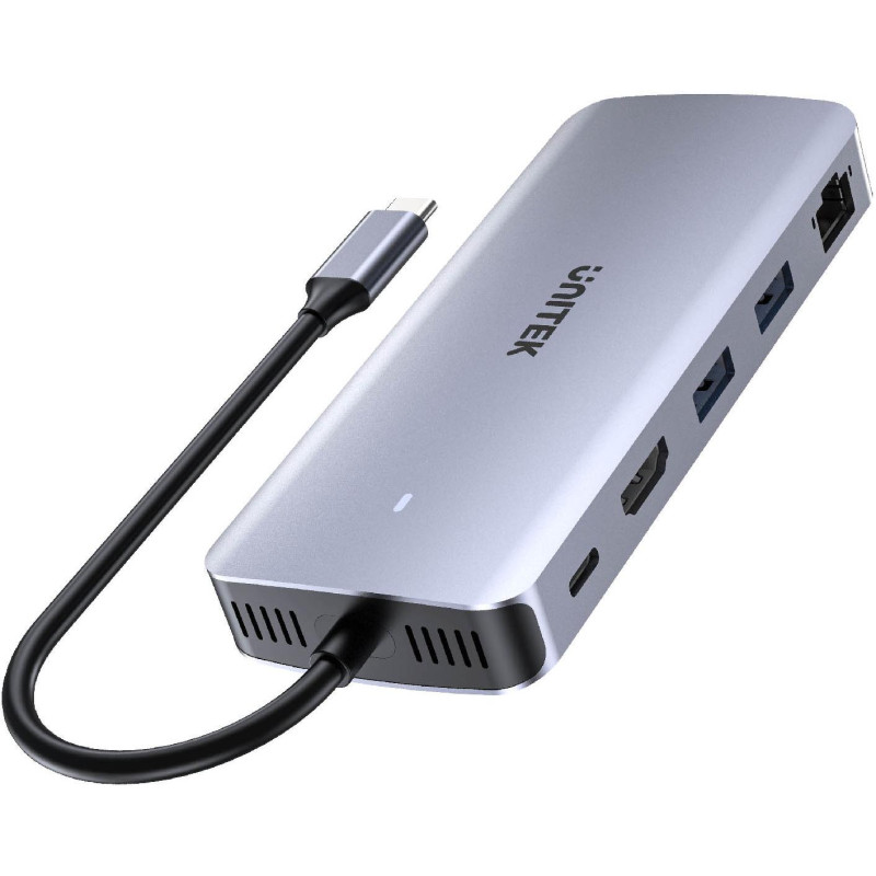 Unitek D1120A01 Aktywny Hub USB-C 10 Gbps, Obudowa na dysk M.2, HDMI Unitek D1120A01 Aktywny Hub USB-C 10 Gbps, Obudowa na dysk M.2, HDMI