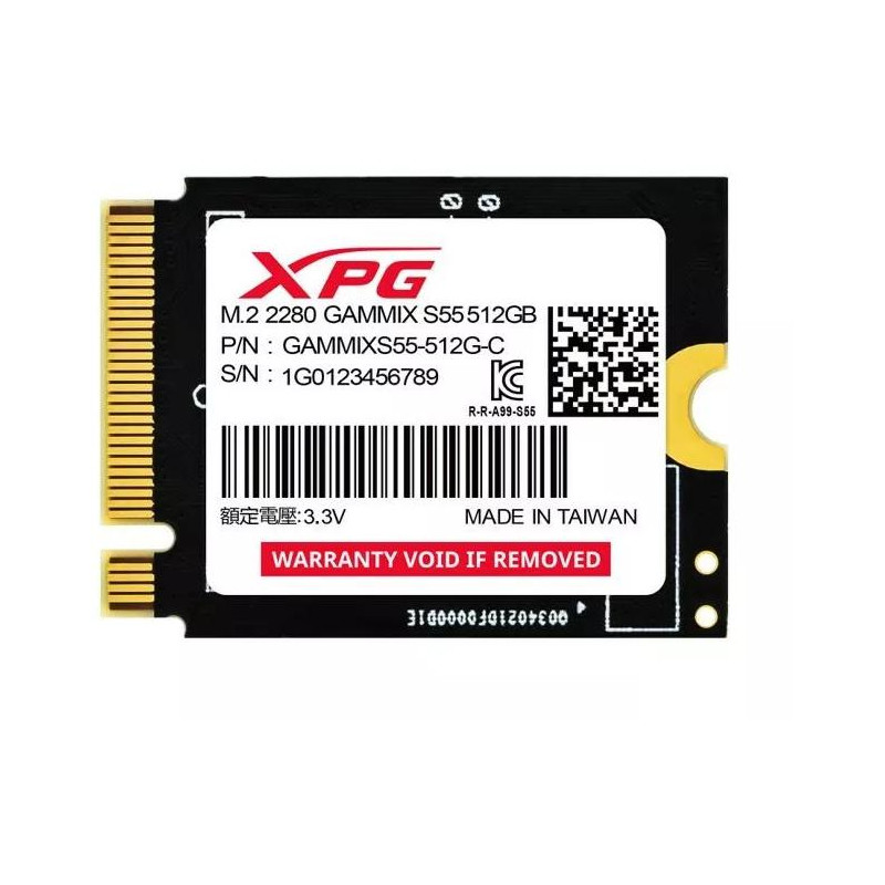 Dysk SSD Adata XPG GAMMIX S55 512GB M2230 Dysk SSD Adata XPG GAMMIX S55 512GB M2230