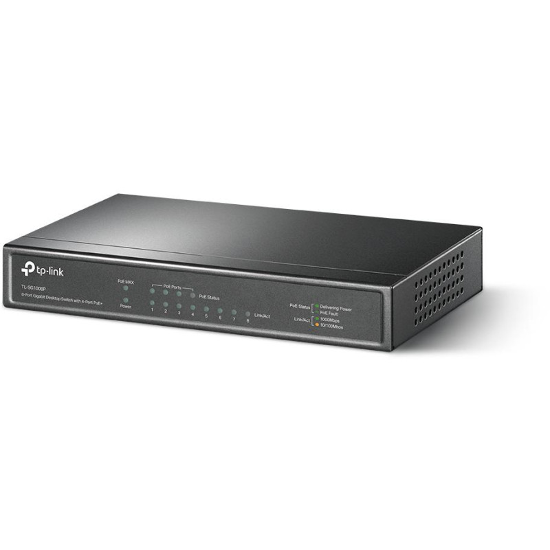 SWITCH TP-LINK TL-SG1008P SWITCH TP-LINK TL-SG1008P