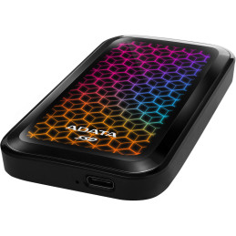 DYSK ZEWNĘTRZNY ADATA SSD SE770G 512G USB3.2-A/C RGB