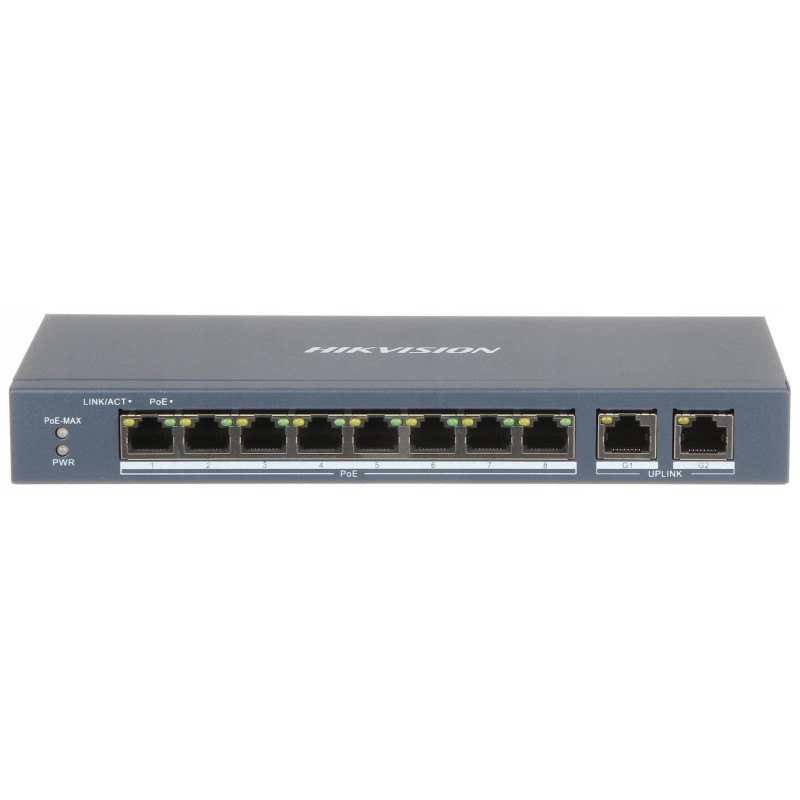 SWITCH POE DS-3E0310P-E/M 10-PORTOWY HIKVISION SWITCH POE DS-3E0310P-E/M 10-PORTOWY HIKVISION