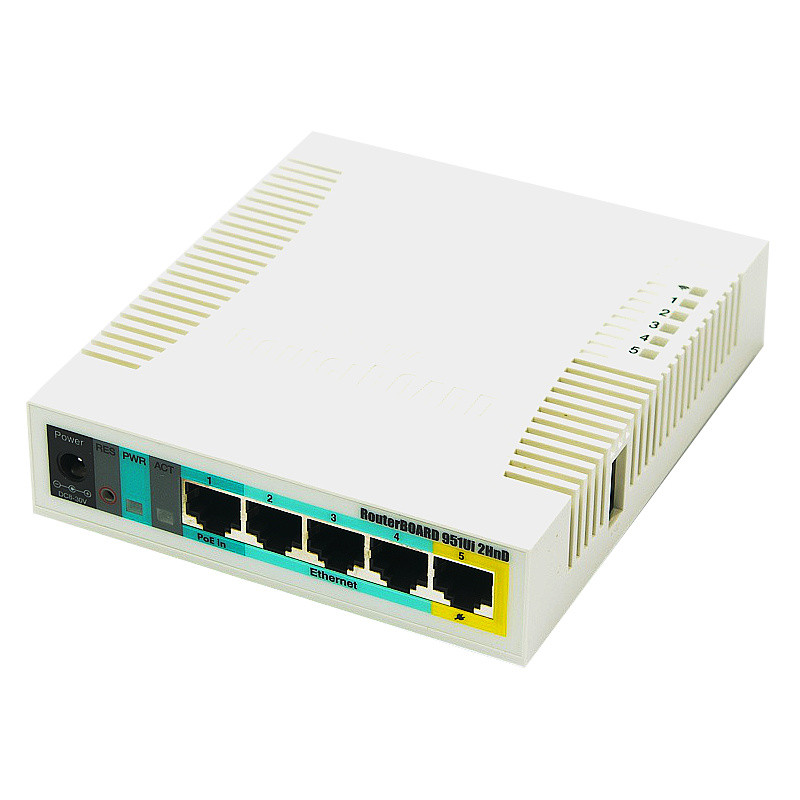 MIKROTIK ROUTERBOARD RB951Ui-2HnD MIKROTIK ROUTERBOARD RB951Ui-2HnD