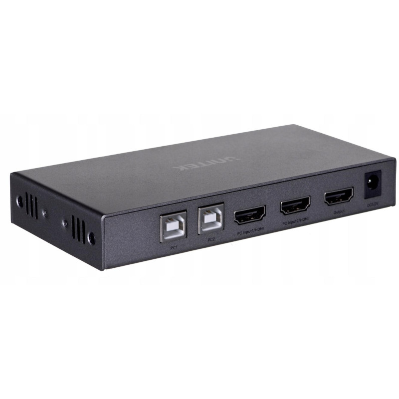 Przełącznik KVM Unitek V307A 4K HDMI 2.0 2w1 Przełącznik KVM Unitek V307A 4K HDMI 2.0 2w1