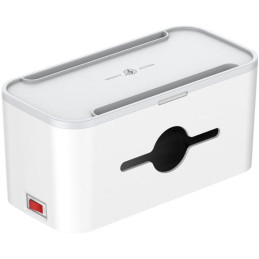 LISTWA ANTYPRZEPIĘCIOWA Z ZABEZPIECZENIEM Energizer 5x SCHUKO 2x USB-A 1x USB-C 2500W 10A KABEL 2M MAGNETIC