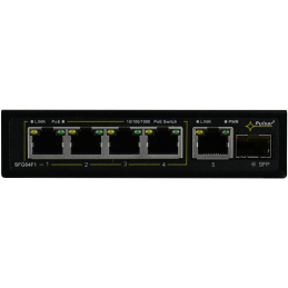 Switch 6-portowy PULSAR SFG64F1 do 4 kamer IP