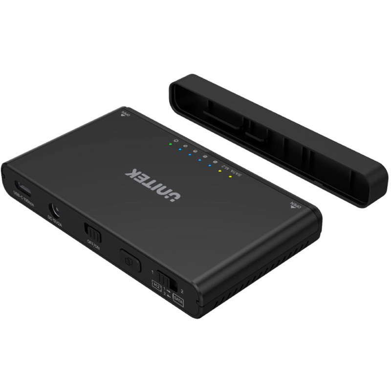 Unitek S1222A Mostek / stacja klonująca dyski SATA i M.2 Unitek S1222A Mostek / stacja klonująca dyski SATA i M.2