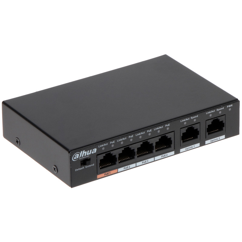 SWITCH DAHUA PFS3006-4ET-60-V2 SWITCH DAHUA PFS3006-4ET-60-V2