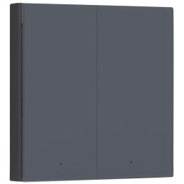 Aqara Smart Wall Switch H1 Szary podwójny bez neutrala